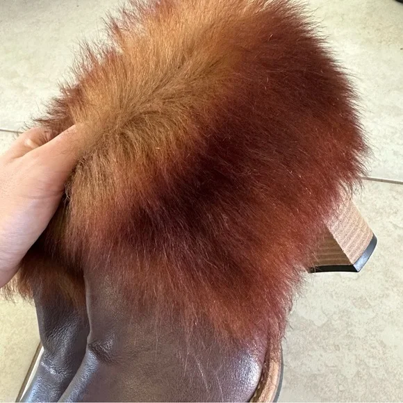 Ross & Snow Fox Fur Angelina Bootie